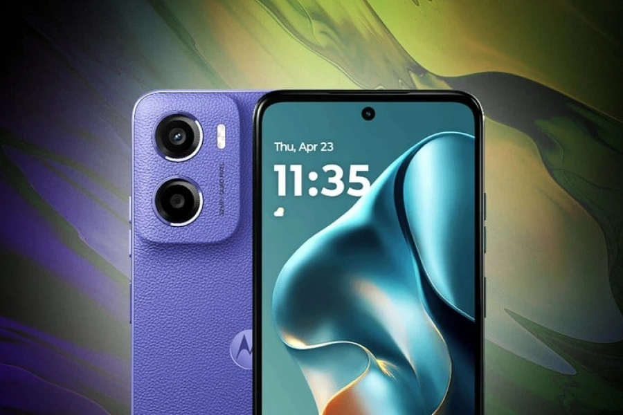 Imagem do celular da Motorola Moto G06