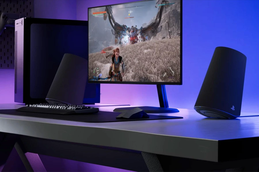 Sony anuncia caixas de som Pulse Elevate para transformar a experiência no PS5 e PC
