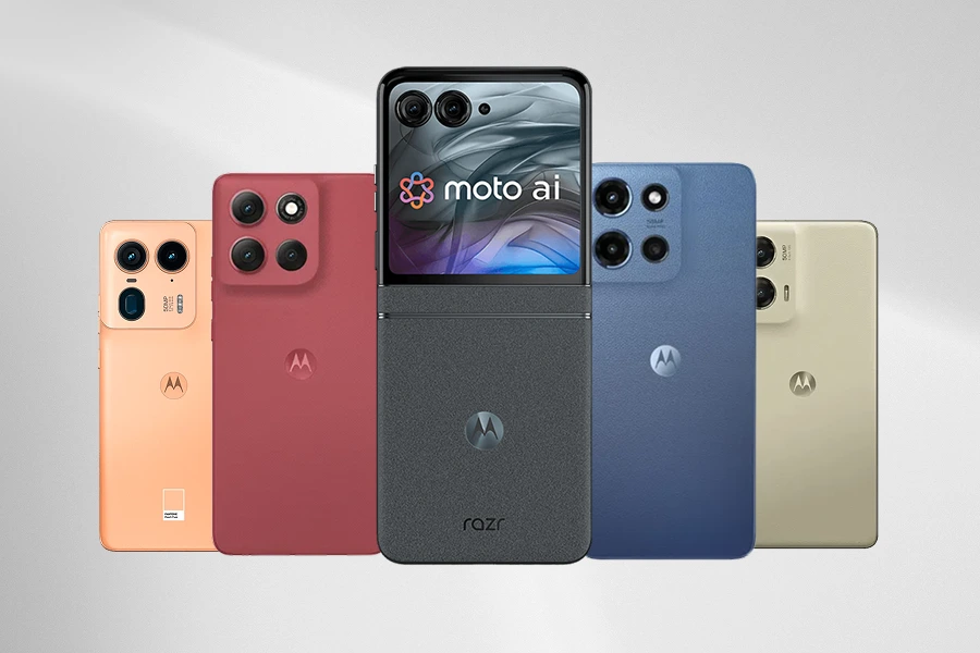 Imagem celular da Motorola.