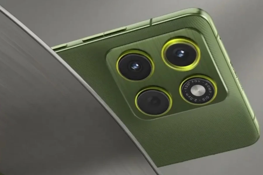 Imagem parte traseira do smartphone Motorola Edge 70.