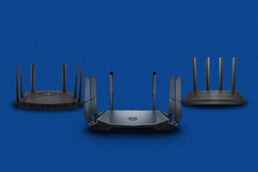 Imagem de roteador gamer.