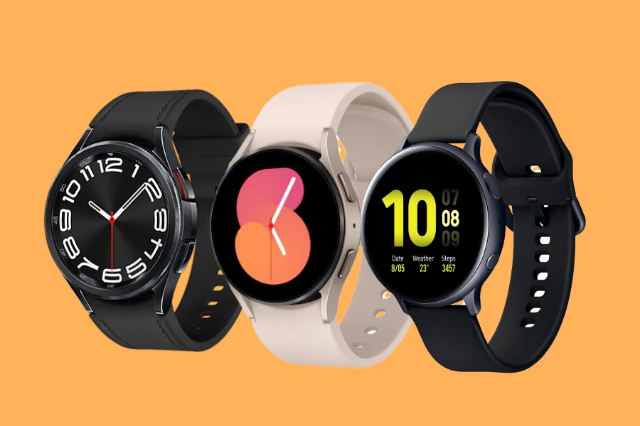 Imagem smartwatch da Samsung.